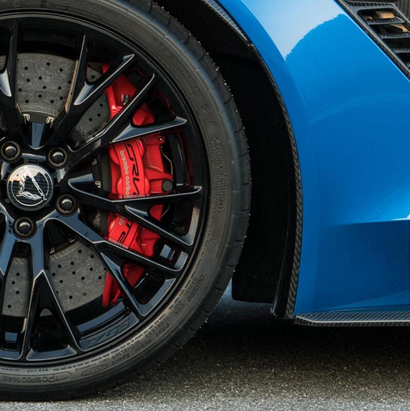 Anderson Composites 14+ Chevrolet Corvette C7 Stingray/Z06 Front Mud Flaps - My Store