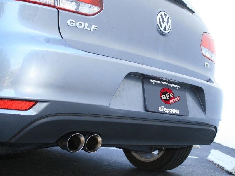 aFe MACHForce XP Exhausts Cat - Back SS - 409 EXH CB Volkswagen Golf TDI 11 - 12 L4 - 2.0L - My Store