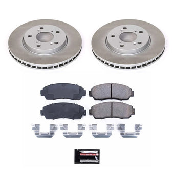 compare product Power Stop 05-10 Honda Odyssey Front Semi-Coated Rotor Kit