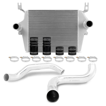 compare product Mishimoto 99-03 Ford 7.3L Powerstroke PSD Silver Intercooler Kit w/ Polished Pipes