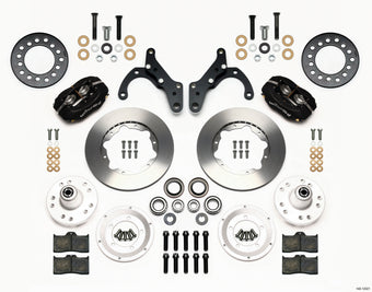 compare product Wilwood Forged Dynalite Front Kit 11.00in 65-68 Chevy Impala -Drum Spindle