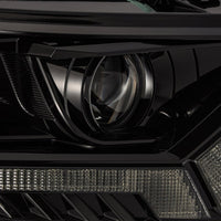 AlphaRex 2019+ Ford Ranger PRO - Series Proj Headlights Plank Style Alpha Black w/Seq Signal/DRL - My Store