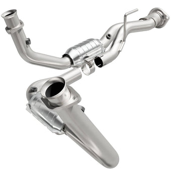 compare product MagnaFlow Direct Fit Catalytic Converter 05-06 Jeep Grand Cherokee 3.7L Y-Pipe Assembly