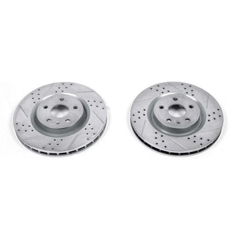 compare product Power Stop 12-13 Buick Regal Front Evolution Drilled & Slotted Rotors - Pair