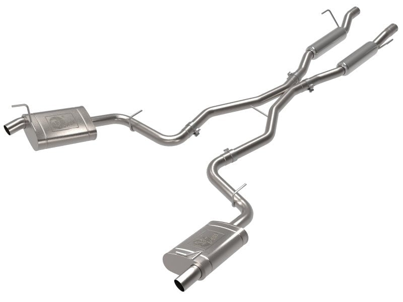 aFe Vulcan Series 2.24in SS Cat - Back Exhaust 21 - 23 Jeep Grand Cherokee L V8 5.7L - My Store
