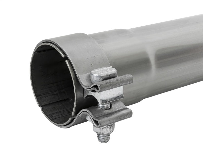 aFe MACH Force - Xp 409 SS Muffler Pipe 2.5in. Inlet/Outlet / 14in. Body / 20in. Length - My Store