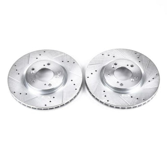 compare product Power Stop 00-09 Honda S2000 Front Evolution Drilled & Slotted Rotors - Pair