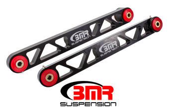 compare product BMR 05-14 S197 Mustang Billet Aluminum Lower Control Arms (Polyurethane) - Black Anodized