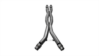 compare product Corsa 2015-2024 Ford Mustang GT 5.0 3in Double X Pipe Will Fit Factory Exhaust
