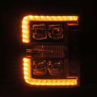 AlphaRex 11 - 16 Ford F - 350 SD NOVA LED Proj Headlights Plank Style Chrm w/Activ Light/Seq Signal - My Store