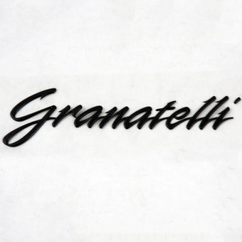 compare product Granatelli Logo Domed Decal - Black