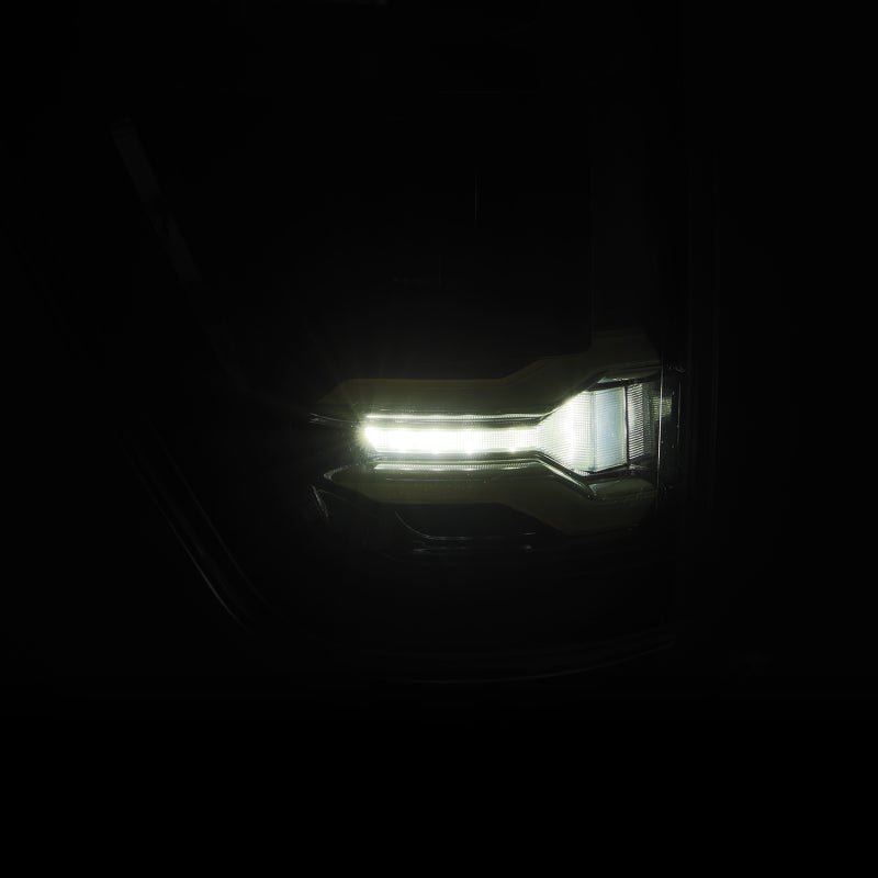 AlphaRex 21 - 23 Ford F - 150 LUXX LED Taillights - Alpha - Black w/ BLIS - My Store