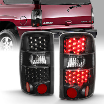 compare product ANZO 2000-2006 Chevrolet Tahoe Led Taillights Black/Clear
