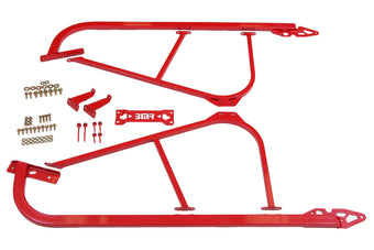 compare product BMR 08-17 Challenger Bolt-On Subframe Connectors - Red