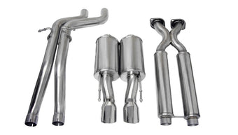 compare product Corsa 2006-2010 Jeep Grand Cherokee 6.1L V8 Polished Sport Cat-Back Exhaust