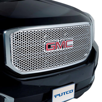 compare product Putco 08-10 Ford SuperDuty (Will not Fit XL/FX4) Punch Stainless Steel Grilles