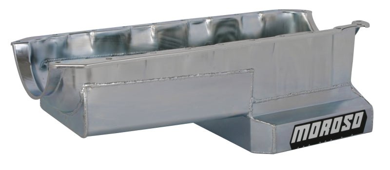 Moroso Chevrolet Big Block Mark IV Stroker Wet Sump 6qt 8in Steel Oil Pan - My Store
