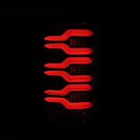 AlphaRex 14 - 18 GMC Sierra 1500/2500HD/3500HD LUXX - Series LED Tail Lights Alpha - Blk Actv Lgt Seq. Sig - My Store