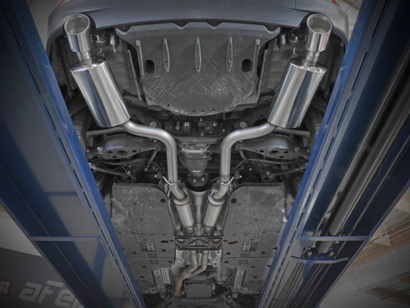 aFe POWER Takeda 16 - 17 Lexus IS200t L4 - 2.0L (t) 2.5in - 3in 304 SS CB Exhaust - Carbon Fiber - My Store