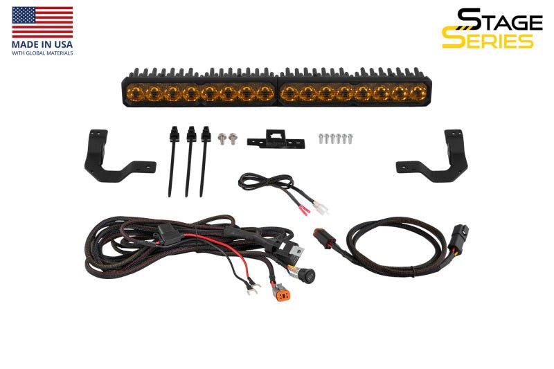 Diode Dynamics 4Runner 2025 TRD Pro Grille SS20 Sport White Combo - My Store