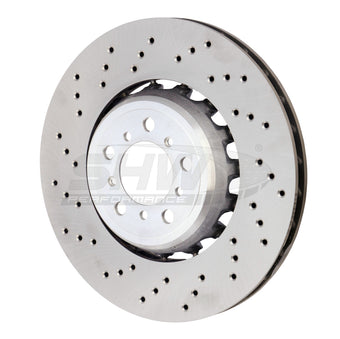 compare product SHW 15-18 BMW M3 3.0L Left Front Cross-Drilled Lightweight Brake Rotor (34112284809)