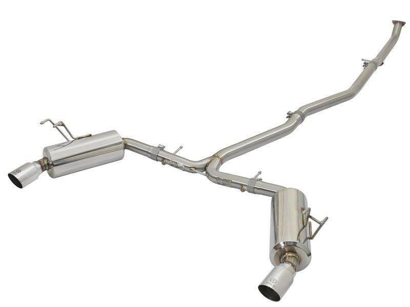 aFe POWER Takeda 16 - 17 Honda Civic I4 - 1.5L (t) 2.25 - 2.5in 304 SS CB Dual - Exit Exhaust Polish Tip - My Store