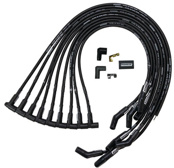 compare product Moroso Chevrolet Big Block Ignition Wire Set - Ultra 40 - Unsleeved - HEI - 135 Degree - Black