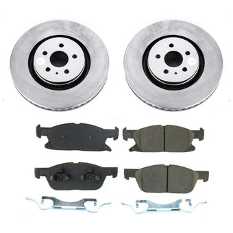 compare product Power Stop 2019 Ford Edge Front Z17 Evolution Geomet Coated Brake Kit