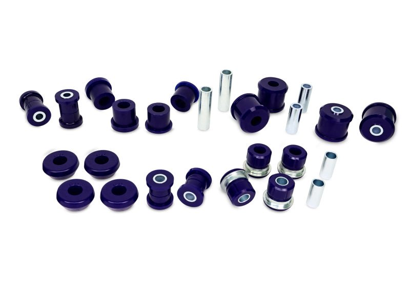 SuperPro 90 - 97 Mitsubishi Montero LS Control Arm & Trailing Arm Bushing Kit - (60mm Trailing Arm) - My Store
