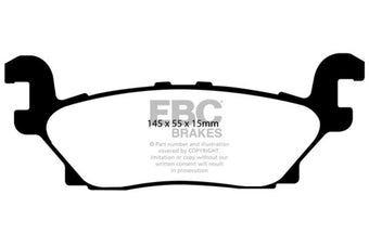 compare product EBC 05-07 Hummer H3 3.5 Greenstuff Rear Brake Pads