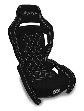 compare product PRP Contour Suspension Seat - Black Cloth