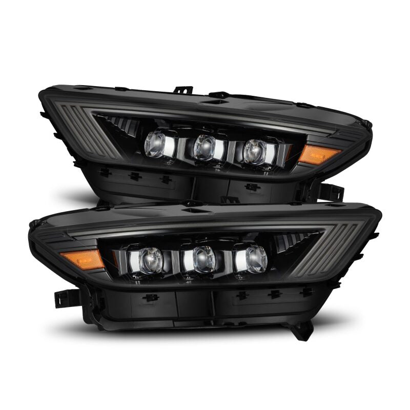 AlphaRex 15 - 17 Ford Mustang NOVA LED Proj HL Alpha - Black w/Activ Light/Seq. Signal + Switchback DRL - My Store