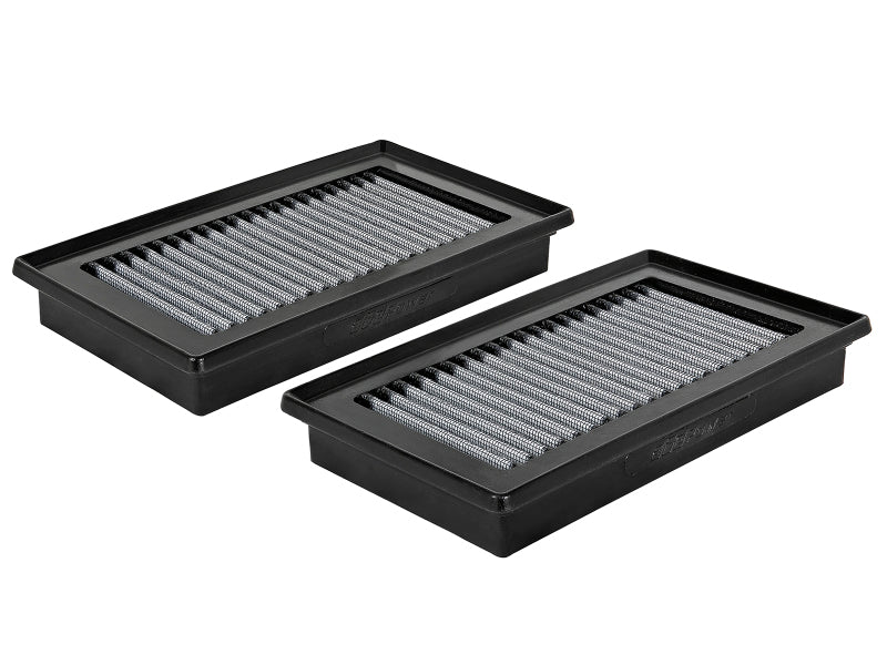 aFe Magnum FLOW Pro DRY S OE Replacement Filter (Pair) 14 - 19 Infiniti Q50 V6 3.5L/3.7L - My Store
