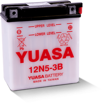 compare product Yuasa 12N5-3B Conventional 12-Volt Battery