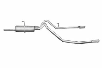 compare product Gibson 03-06 Toyota Tundra SR5 4.7L 2.5in Cat-Back Dual Split Exhaust - Aluminized