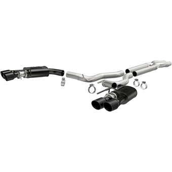 compare product MagnaFlow SYS Cat-Back 2018 Ford Mustang GT 5.0L Competition Dual Exit Black 4in Tips