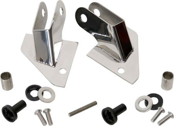 compare product Kentrol 87-95 Jeep Wrangler YJ Mirror Relocation Bracket Pair - Polished Silver