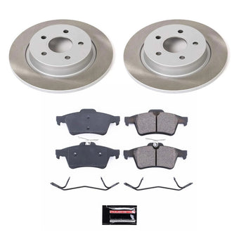 compare product Power Stop 06-11 Volvo V50 Rear Semi-Coated Rotor Kit