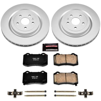 compare product Power Stop 09-15 Cadillac CTS Rear Z17 Evolution Geomet Coated Brake Kit
