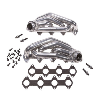 compare product BBK 05-10 Mustang 4.6 GT Shorty Tuned Length Exhaust Headers - 1-5/8 Silver Ceramic