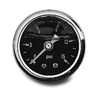 compare product Russell Performance 15 psi fuel pressure gauge (Liquid-filled)