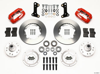 compare product Wilwood Forged Dynalite Front Kit 11.00in Red 67-69 Camaro 64-72 Nova Chevelle