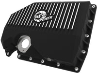 aFe 05 - 19 VW 1.8L/2.0L w/ Oil Sensor Engine Oil Pan Black POWER Street Series w/ Machined Fins - My Store