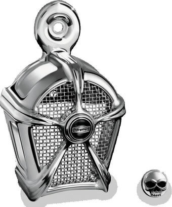 compare product Kuryakyn Mach 2 Horn Cover Chrome With Chrome Mesh