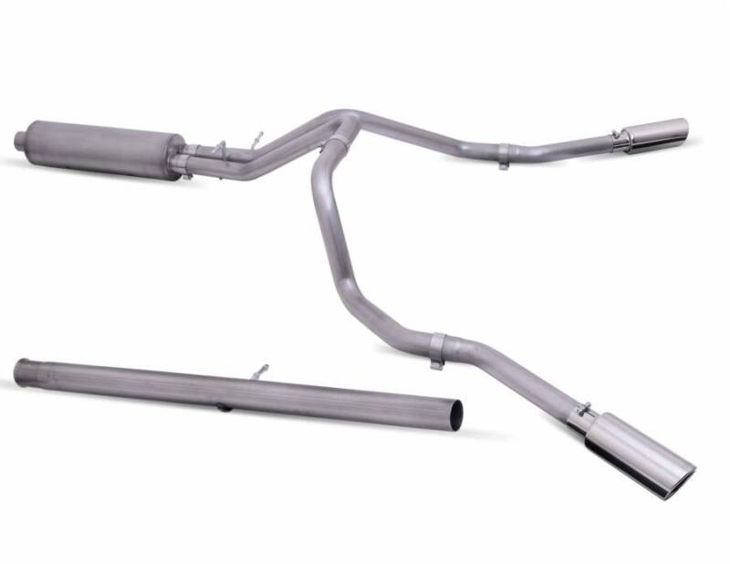 Gibson 19 - 23 Silverado/GMC Sierra 1500 5.3L Crew Cab Cat - Back Dual Extreme Exhaust - My Store