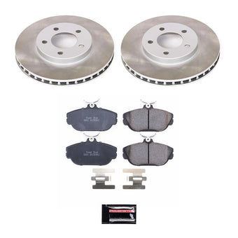 compare product Power Stop 94-00 Mercury Sable Front Semi-Coated Rotor Kit
