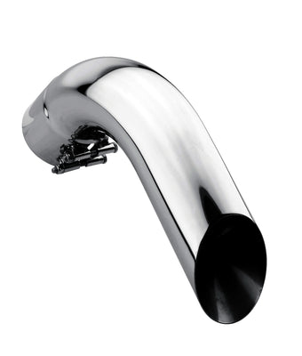 compare product Gibson Marine Turn Down Slash-Cut Tip (Pair) - 4in Inlet/11in Length - Stainless