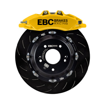 compare product EBC Racing 2019+ Toyota GR Supra Yellow Apollo-6 Calipers 380mm Rotors Front Big Brake Kit