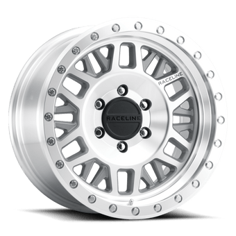 compare product Raceline RT951M Ryno Machined 20x8.5in / 8x16.5.1 BP/-6mm Offset/130.81mm Bore - Machined Beadlock