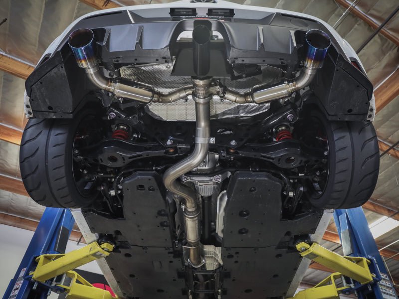 aFe 23 - 24 Toyota GR Corolla L3 1.6L (t) Gemini XV 3in to 2 - 1/2in CatBack Exhaust w/Carbon Fiber Tips - My Store